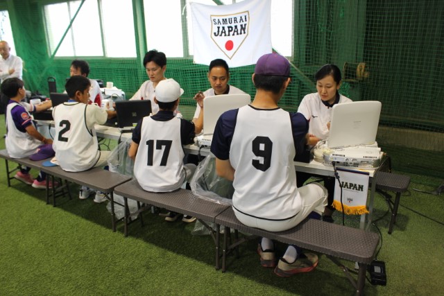 侍ジャパン野球健康診断