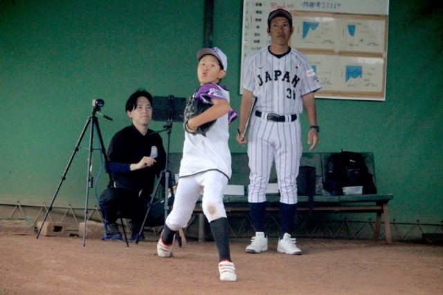 投球の測定