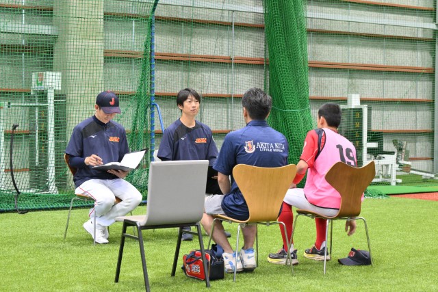 保護者を含め面談を行う