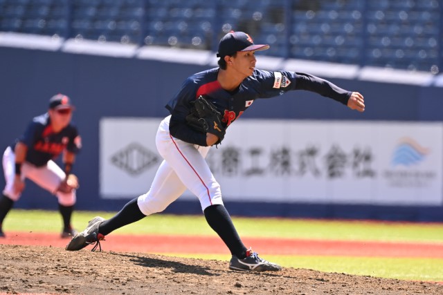 2番手の山城京平(亜細亜大)