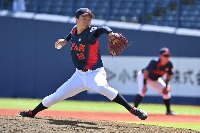 好投を見せた櫻井頼之介(東北福祉大)