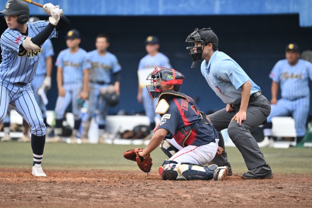 途中出場で存在感を発揮した岩下慶士(兵庫夙川ボーイズ)