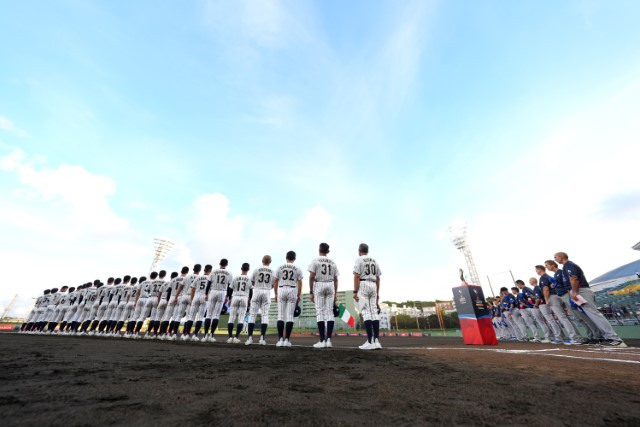 オープニングラウンド初戦はイタリアと対戦