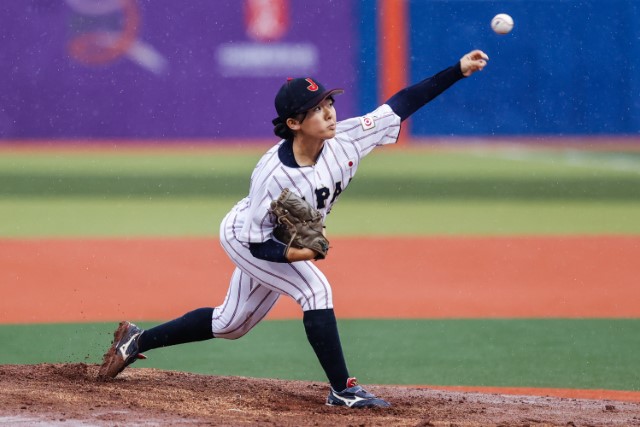 先発の平山楓梨(仙台大)