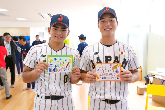 石田雄星(健大高崎)と山田凜虎(智辯和歌山)